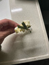 铃兰花发饰头绳女高级感蝴蝶结大肠发圈森系气质发绳发圈缎面头花 铃兰花蝴蝶结 实拍图