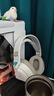 钛度THS318竞技版 2.4G真无线蓝牙游戏耳机头戴式手机轻量化电竞三模耳机台式电脑耳麦 无光网布版白蓝 实拍图