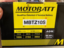 MOTOBATT电瓶适用本田佛沙350 CBR650川崎忍者400小火神650 Z400 YTZ10S 实拍图