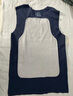 北极绒无痕发热男士保暖背心男加绒德马甲秋冬棉内衣无袖贴身打底衫上衣 烟灰蓝 2XL 【建议135-160斤-无痕随心裁】 实拍图