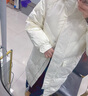 波司登（BOSIDENG）羽绒服女中长款脱卸帽加厚新国标90绒商场同款修身外套 绯草米7259 XS 155/80A 体重约110以内 实拍图