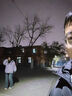 雪中飞秋冬新款男女同款情侣连帽中长款大毛领羽绒服情侣保暖时尚百搭 紫灰蓝 XL 175/96A 实拍图