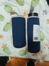 伽嗒提绳款杯套通用隔热防摔保温杯保护套玻璃杯套水杯子袋 中号-藏青色 （高度19*直径6.8cm 实拍图