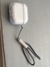 ESCASE airpods三代保护套适用苹果3代无线蓝牙耳机防摔壳防尘透明硅胶【裸机美感+挂绳】 实拍图