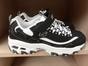 Skechers斯凯奇童鞋女孩熊猫鞋男童运动鞋复古老爹鞋校园透气跑鞋80587L 实拍图