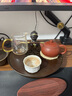 一纪（KAZUNORI）茶盘茶台家用茶具托盘黄铜小茶台沥水储水茶海铜干泡台紫砂壶托 圆形铜壶承-大号款 带礼盒 实拍图