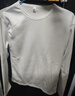 保暖内衣男士秋衣打底衫内衫男装长袖加绒加厚圆领t恤上衣秋冬款 白色 XL 实拍图