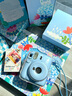 富士（FUJIFILM）mini12自带美颜拍立得相机花与她礼盒版含花花相纸迷你7+/se/90/99胶片相机升级版 绣球蓝【花与她礼盒】 套餐二【标配套餐共20张相纸+水晶壳+升级版礼包】 实拍图