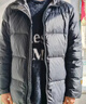高梵王星越同款黑金鹅绒服机能4.0五格2024年新款男女同款短款羽绒服 高定骑士黑 M 实拍图