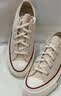 匡威（Converse）帆布鞋男鞋女鞋夏季新款1970S经典米色低帮情侣款板鞋运动鞋 162062C 40 实拍图