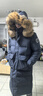 波司登极寒鹅绒羽绒服男女情侣同款冬季加厚超长款大毛领保暖外套 实拍图