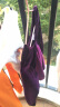 艾舞戈儿童舞蹈服女童秋冬季练功服专业芭蕾舞连体服丝绒拉丁舞演出服 紫色-长袖-开裆 150码（身高145-155cm） 实拍图
