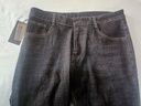 立蒙（LIMENG）牛仔裤男直筒宽松弹力大码四季款休闲牛仔裤潮 黑色(常规) 33  实拍图