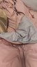 源生活 羽绒被子四季白鸭绒被芯 羽绒被70%鸭绒 填充1400g 220x240cm 白 实拍图