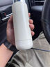 VSITOO鸿蒙智联智能车载烧水壶汽车12V24V通用烧开水电加热水杯保温神器 象牙白车载烧水 12V24 实拍图