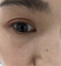 海俪恩美瞳彩色隐形眼镜月抛2片 桃花秀粉漾系列 琥珀橘棕 375度 实拍图