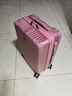 梵地亚行李箱男拉杆箱可登机箱20英寸小型旅行箱密码箱女皮箱子玫瑰金 实拍图