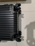 乌尼莫克（Uniamog）德国品牌登机箱行李箱全铝镁合金旅行箱金属拉杆箱小型密码箱皮箱 曜岩黑-旗舰款 升级加厚防刮耐磨 21英寸 /弹簧减震万向轮+一键刹车 实拍图