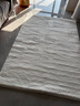 大江地毯客厅 沙发茶几地毯奶油风卧室地毯高级感 米白160x230cm 实拍图