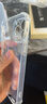 AMLLSYE 适用苹果14promax气囊防摔镜头全包围iphone13全透明硅胶软边防指纹保护套简约纯色男女款外壳 全透明【全屏钢化膜】 苹果13Pro 实拍图