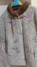 奉孝妈妈冬季新款皮草短外套女中老年人冬装仿水貂绒奶奶装上衣服加厚 紫色 4XL(建议120-135斤) 实拍图