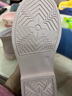 百丽童鞋冬儿童靴子中大童短靴女童加绒雪地靴保暖马丁靴 粉色35码 实拍图