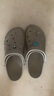 crocs卡骆驰洞洞鞋贝雅男鞋女鞋轻便耐磨一脚蹬拖鞋休闲鞋|10126 卵石色-2V3 45 (290mm) 实拍图