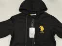 U.S. POLO ASSN.卫衣男秋季连帽开衫外套男士运动休闲上衣男 藏青 XL  实拍图
