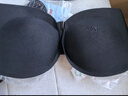 幸棉前扣无肩带内衣女防滑聚拢隐形美背文胸小胸显大抹胸 黑色双扣款L 实拍图