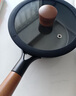 铁工房不粘奶锅辅食锅一人食铸铁小锅【蜂窝系列】奶锅不粘锅煮面锅 蜂窝不粘奶锅-玻璃盖 18cm 实拍图