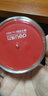 得力（deli）圆形透明外壳快干印台  财务办公用品 红色快干印台-圆形塑壳 9863 实拍图