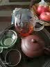 神雕（SHEN DIAO）加厚高硼硅耐热玻璃功夫茶具配件公道杯带过滤茶漏分茶器茶海公杯 大龙胆公杯(400毫升)+龙头茶漏 实拍图