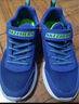 Skechers斯凯奇儿童运动鞋男童透气网鞋时尚魔术贴大童跑步鞋403748L 实拍图