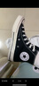 匡威（Converse）1970s 经典三星标高帮鞋情侣运动鞋学生鞋休闲帆布鞋男女鞋多巴胺 162050C 三星标经典黑 40 /7 实拍图