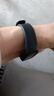 轩邑 适用oppo band腕带 活力版/时尚版/NFC版硅胶手环表带 多彩替换手表带 个性智能运动手环带 黑色 实拍图