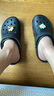 crocs卡骆驰檀健次同款洞洞鞋男沙滩鞋|10001 黑色-001 40(250mm) 实拍图