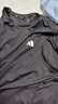 adidas速干简约舒适运动健身圆领背心男装夏季阿迪达斯官方   黑色   2XL 实拍图