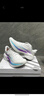 adidas 贝果鞋 ASTIR厚底增高网面运动老爹鞋男女阿迪达斯三叶草   白/灰   36.5 实拍图