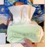 名创优品（MINISO）一次性洗脸巾珍珠纹洗面巾洁面巾干湿两用100抽*6包 15x20cm 实拍图