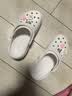 卡骆驰（CROCS）厚底云朵洞洞鞋户外休闲时尚一脚蹬沙滩鞋拖鞋 206750 206750-100 34 -35 实拍图