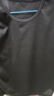 【速干网眼透气】男士高端冰丝短袖男夏季半袖t恤男情侣衣服男装 网眼短袖-深灰色 2XL 实拍图
