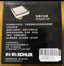 科勒（KOHLER） 地漏 防臭地漏防返溢防堵塞主体铜主体方型地漏长型地漏反味防臭 R75422T-CP 实拍图
