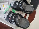 森馬拖鞋男夏季外穿高颜值踩屎感速干凉拖男士开车室内外防滑沙滩凉鞋 黑色【升级版】 38 【38-39同码】 实拍图