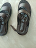 YRC意尔康男凉鞋夏季新款沙滩皮凉鞋真皮男士潮流凉鞋男凉拖两用凉鞋 深棕色 1808 41 实拍图