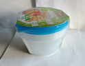 美丽雅保鲜盒食品级1655ml*4套大容量野餐水果分装带盖可微波一次性饭盒 实拍图