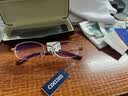 依视路（ESSILOR）钻晶A4单光眼镜片现片1.55非球防蓝光双面双面防UV配镜1片送镜布 实拍图