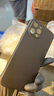 品胜 适用苹果12pro max手机壳iphone12pro max柔性液态保护套全包防摔软壳直边手机壳 黑色 实拍图