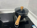 京东京造奶锅 辅食锅婴儿麦饭石色不粘煎煮汤锅泡面锅燃气电磁炉通用18cm 实拍图
