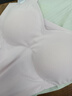 美孕世家哺乳吊带背心式莫代尔免穿文胸产后喂奶孕妇内衣怀期打底夏季薄款 粉色 XL( 建议115-140斤 ) 实拍图