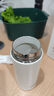 特美刻（TOMIC）茶水分离保温杯陶瓷内胆泡茶杯女生高颜值水杯办公室焖茶杯520礼 3.0【钛茶隔+顶盖】知性白450ml 实拍图